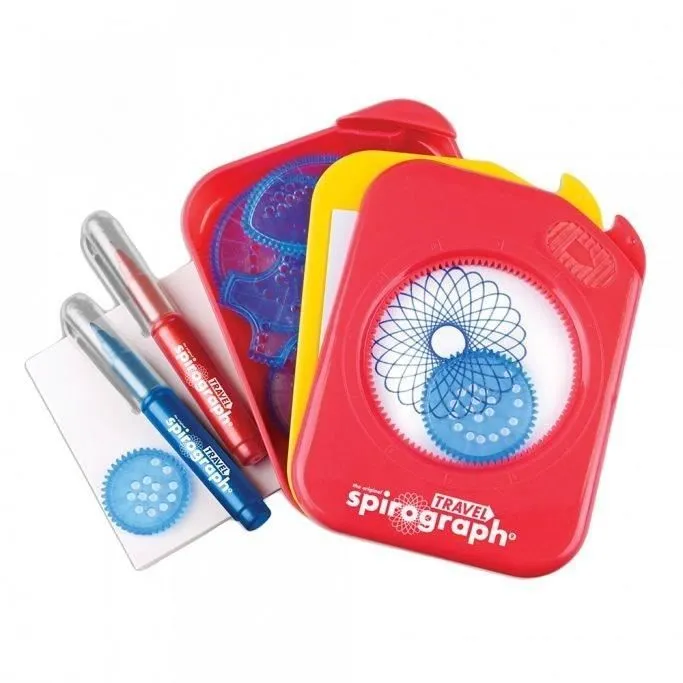 Jeu de dessin - SILVERLIT - Spirograph - Enfant - Rouge, bleu et blanc - 8 ans-3