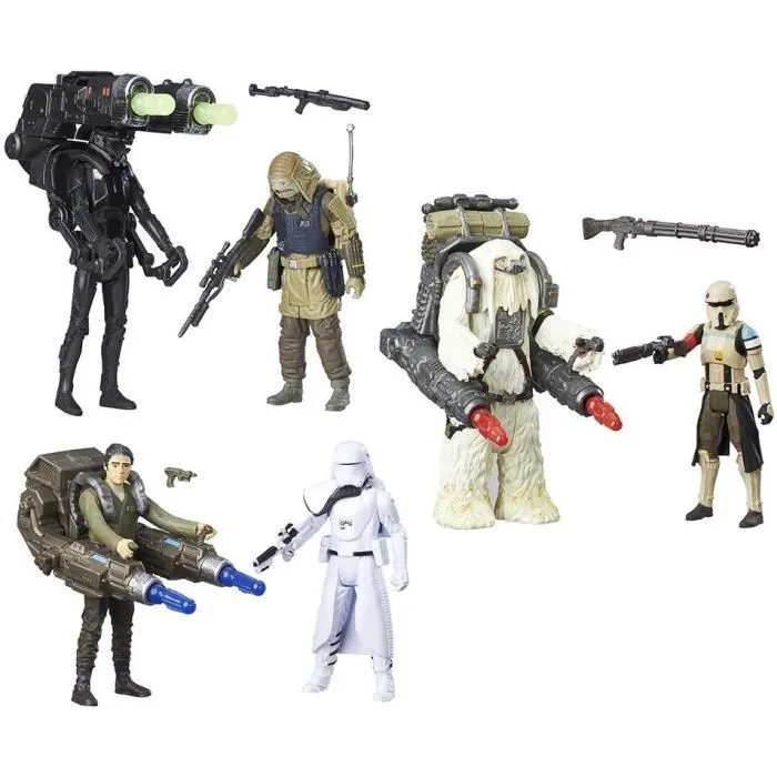Figurines STAR WARS Rogue One Deluxe de 10cm - Pack 2 - HASBRO-0