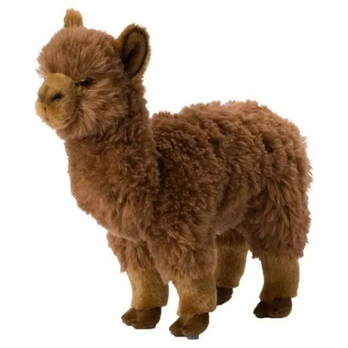 Peluche - WWF - Alpaga - Beige - 31 cm - Pour enfants à partir de 3 ans-0