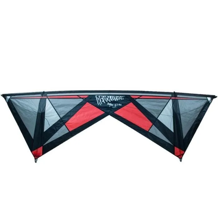 Cerf-volant 4 lignes - Revolution Kites - Reflex 1.5 RX - Avec poignée dark-blue-0