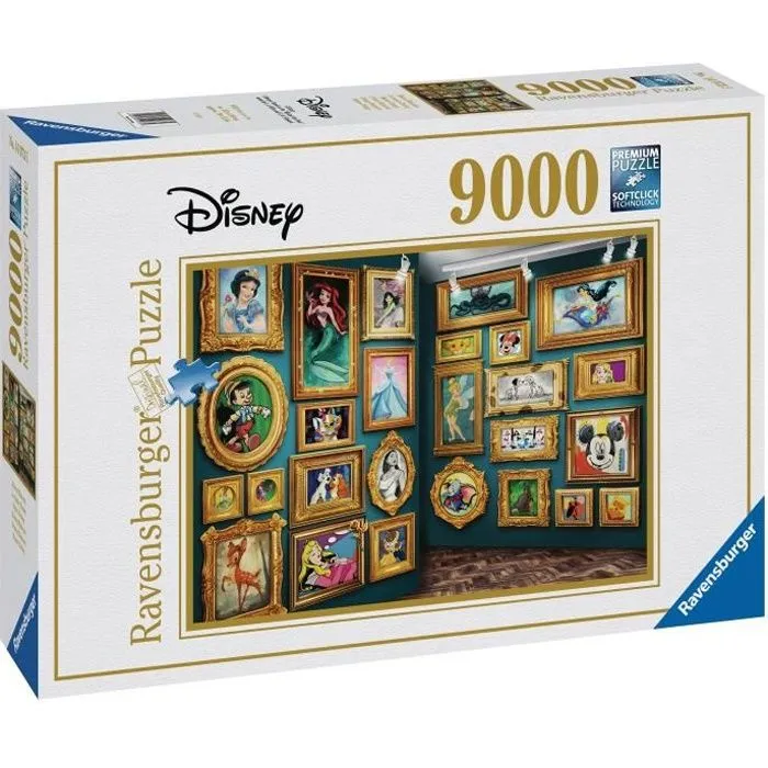 Puzzle 9000 pièces Le musée Disney - Ravensburger - Puzzle adultes - Dès 14 ans-0