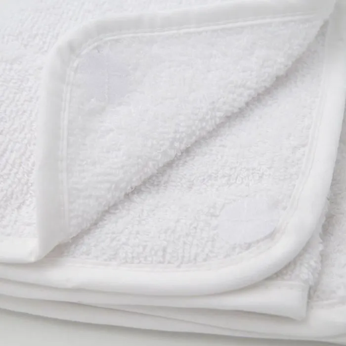 BABYCALIN Lot 2 serviettes pour matelas à langer blanc-3