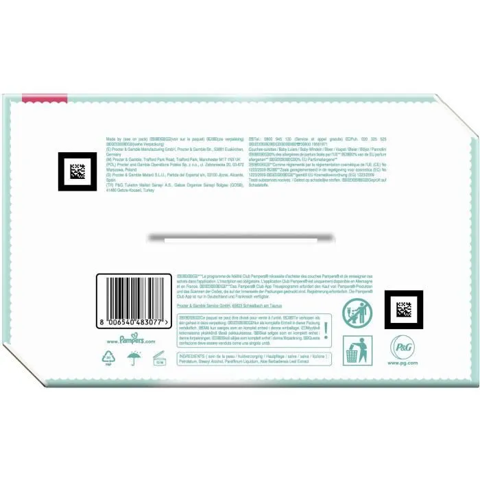 PAMPERS Premium Protection Taille 4 - 88 Couches-2