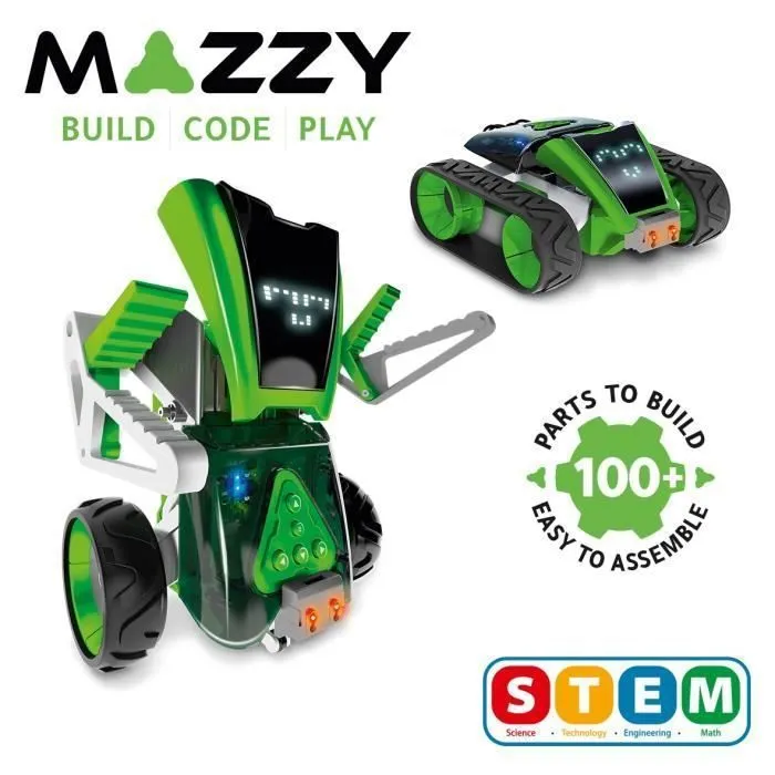 Robot programmable pour enfants - XTREM BOTS - Mazzy - Bluetooth - Labyrinthes - Codage informatique-1