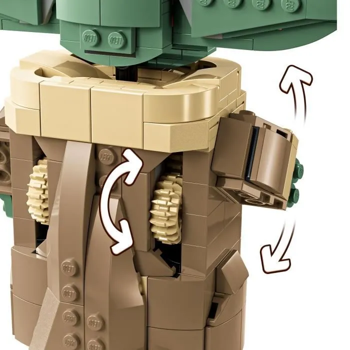 LEGO Star Wars : The Mandalorian 75403 Grogu et son landau - Jeu de construction 10 ans-3