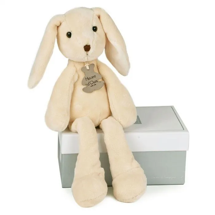 Peluche HISTOIRE D'OURS - HO2145 - SWEETY - LAPIN - Longues jambes et toucher doux-1
