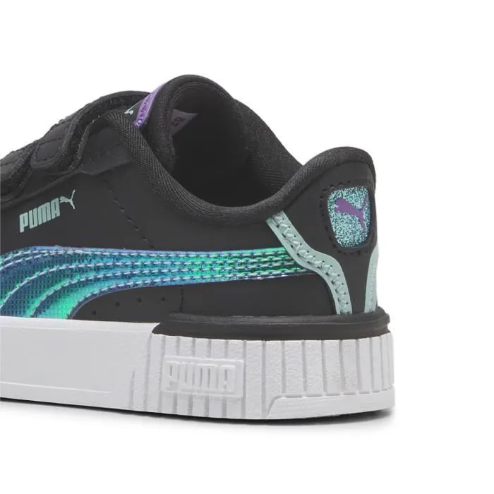 Baskets - Puma - Carina 2.0 - Noir - Bébé fille - Fermeture scratch-3