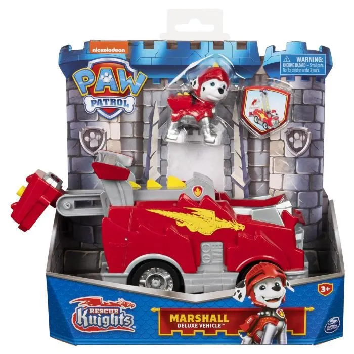 Véhicule + Figurine Marcus Rescue Knights - PAW PATROL - Thème médiéval-3