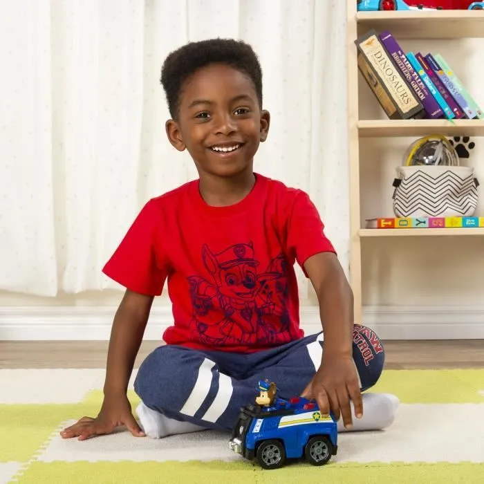 Mini véhicule + Figurine à collectionner - PAW PATROL - Chase - 15 cm - Bleu - A partir de 3 ans-3