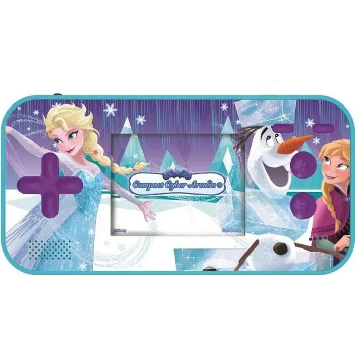 LA REINE DES NEIGES Console de jeux portable enfant Compact Cyber Arcade® LEXIBOOK - 150 jeux-0