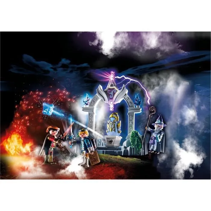 PLAYMOBIL - 70223 - Novelmore - Temple du temps - Baliste - 3 personnages inclus-2