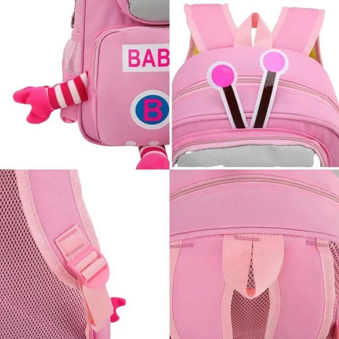 Bebeboutik Sac a Dos Cartable Robot Violet enfant garcon ou fille pre scolaire creche scolaire maternelle loisirs sorties pique nique
