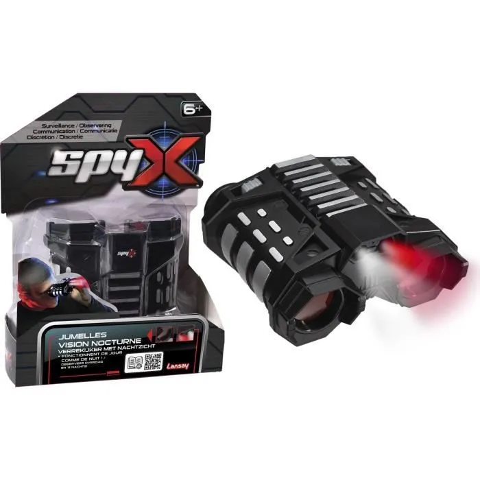 Spy X – Jumelles Vision Nocturne - Jouet & Accessoires d'Espion - Panoplie d'espionnage enfant - Dès 6 ans - Lansay-3