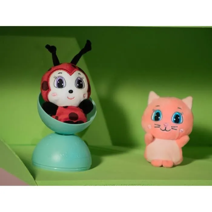 Gipsy Toys - Chat Mia - Collectimals - 10 cm - Corail-2
