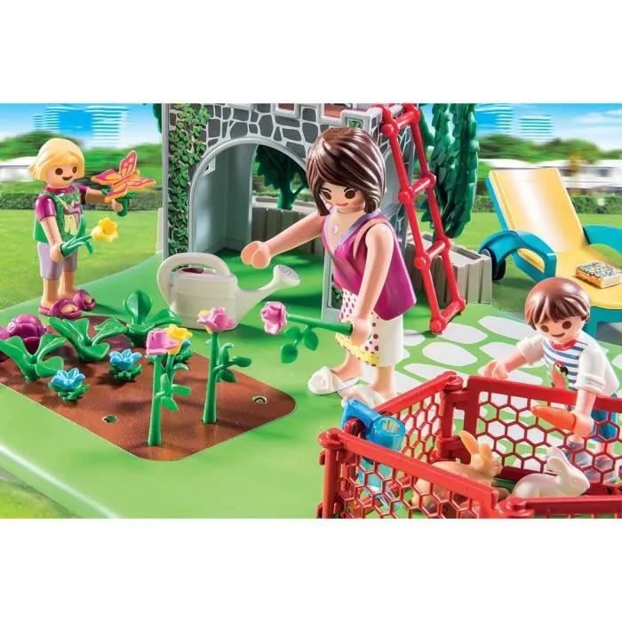 PLAYMOBIL - City Life - SuperSet Famille et jardin - 67 pièces - Pour enfants de 4 ans et plus-2