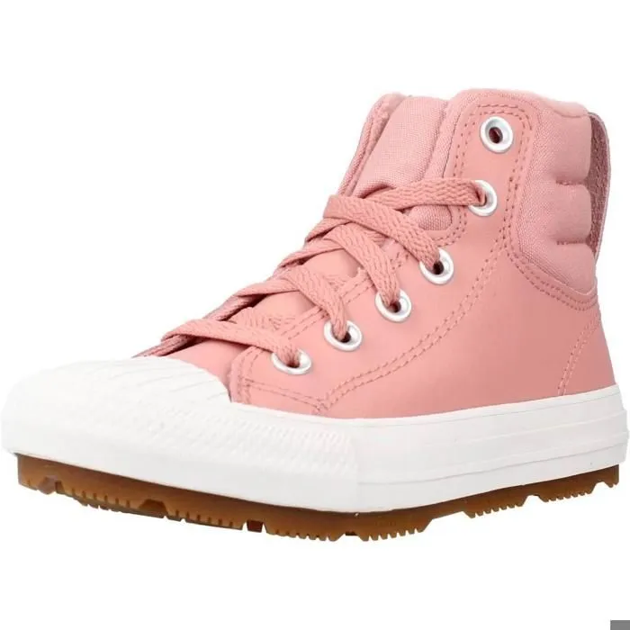 Chaussure Converse Modèle Chuck Taylor All Star  Berkshire Boot Hi - Coleur Rose-0