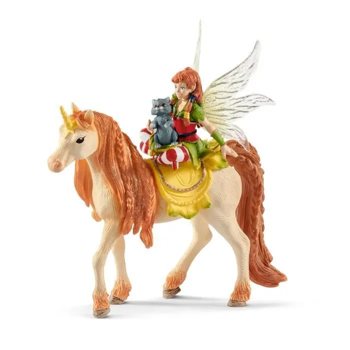 Figurine Fée Marween avec une licorne scintillante - Schleich 70567 Bayala - Dès 5 ans-0