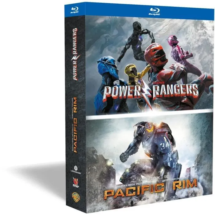 Pacific Rim + Power Rangers - Coffret Blu-Ray-0