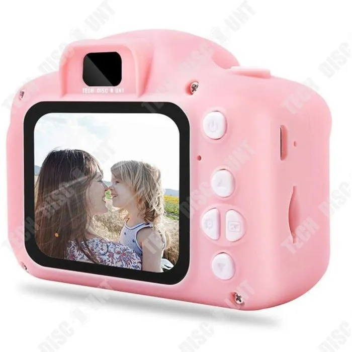 Jouets 3-6 Ans Fille Appareil Photo Enfant Zentavo - Appareil Photo Numerique Cadeaux Anniversaire Noël Présente rose-0