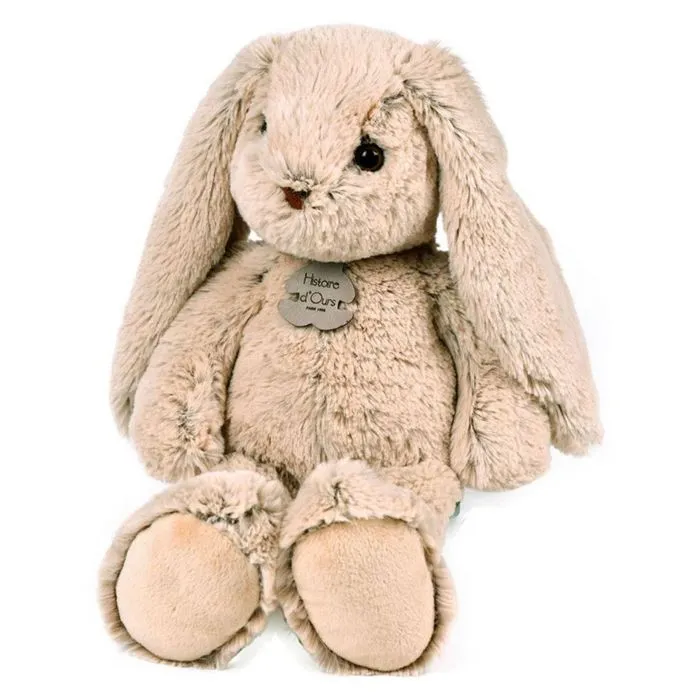 Peluche - HISTOIRE D'OURS - Les Copains Câlins - Lapin beige - Intérieur - Mixte-2