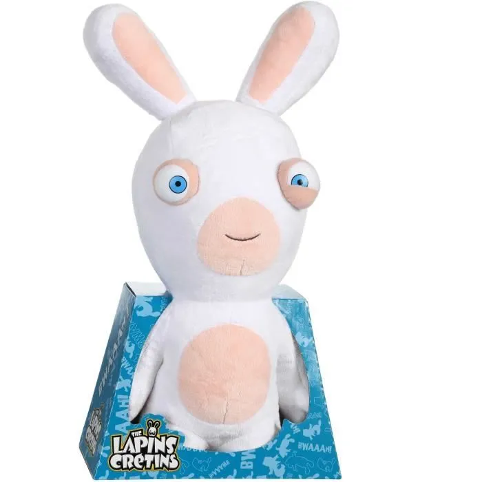 LAPINS CRETINS Peluche 40 cm-0
