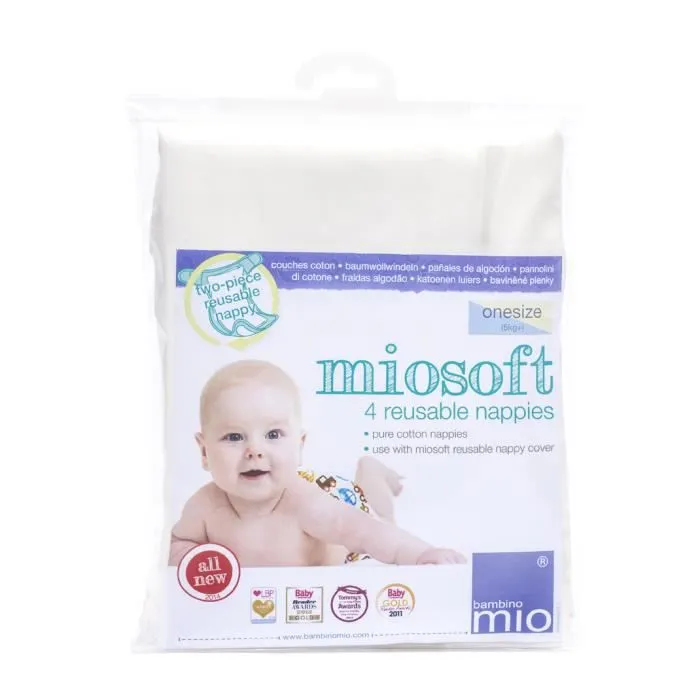 Bambino Mio - Nappy - Miosoft Reusable Nappy, OneSize couches-0