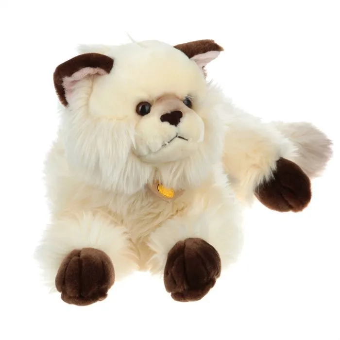 Plush&Cie Chat Siamois Gaudy 40cm-2