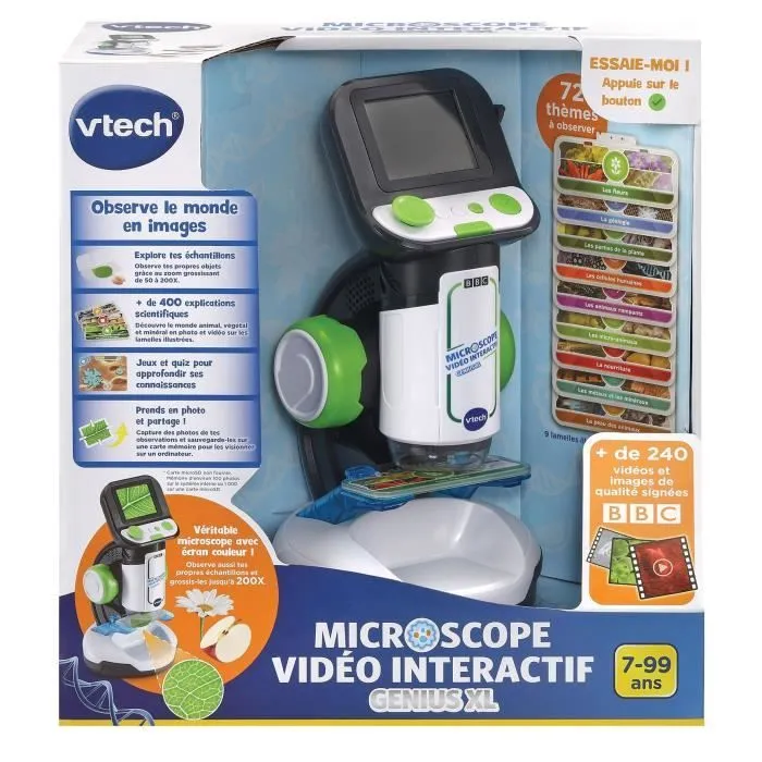 Microscope Vidéo Interactif VTECH - Genius XL-2
