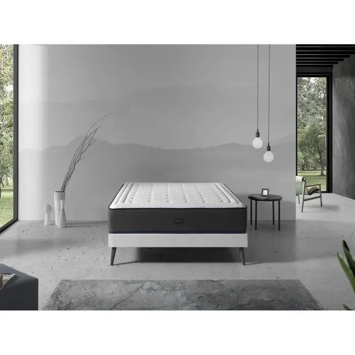 Matelas 140x180 cm OLYMPO,,mousse a memoire,ergonomique et respirant. Fermeté 3-5 Moyenne-2