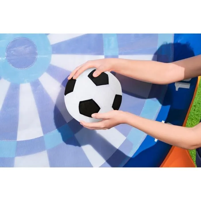 Cible géante de football à scratch 157 cm - BESTWAY - All Star - Base lestée-1