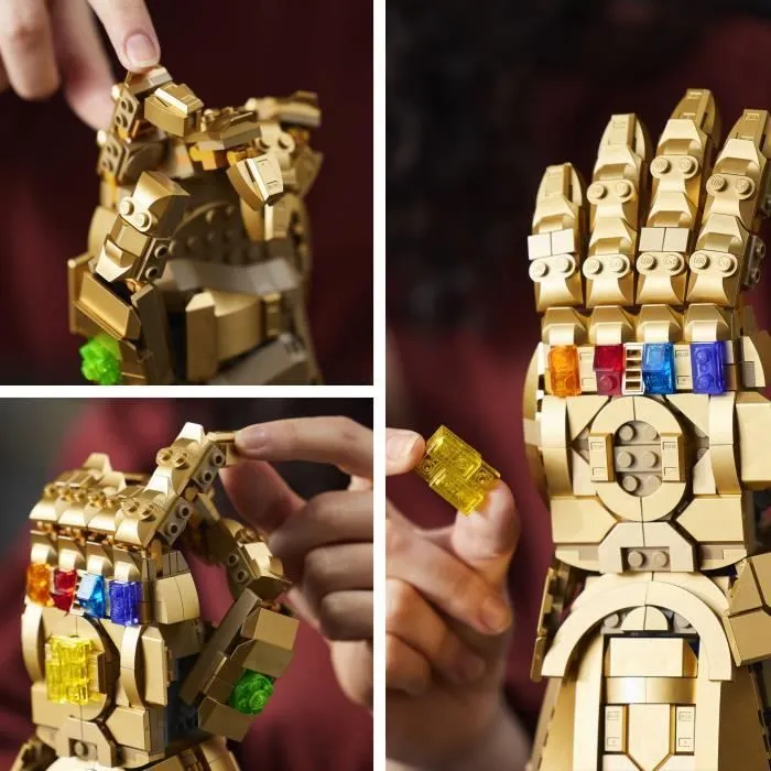 LEGO® 76191 Marvel Le Gant de l’infini –Thanos à construire pour Adultes, Cadeau, Décoration-2