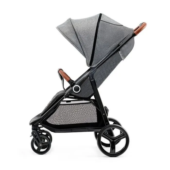 Poussette Kinderkraft Grande + Grey-0