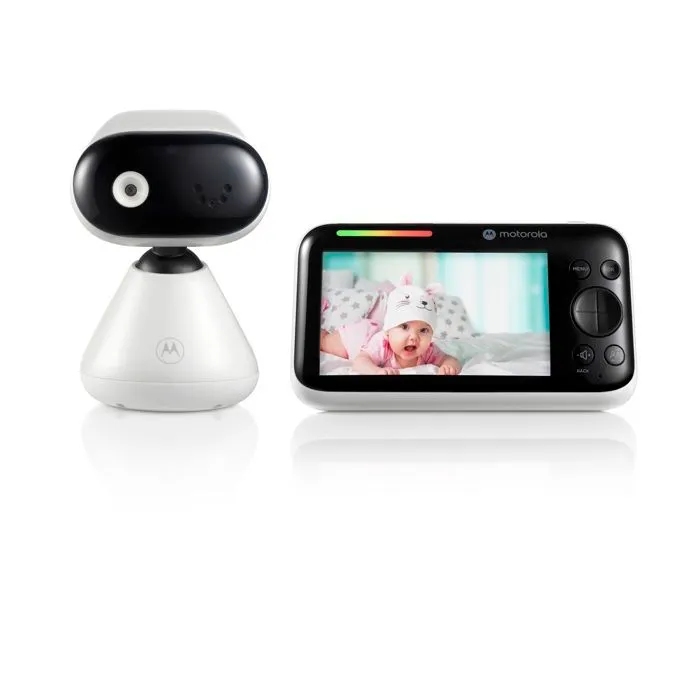 Babyphone MOTOROLA PIP 1500 - Caméra radio 2.4 GHz - Numérique - Blanc-0