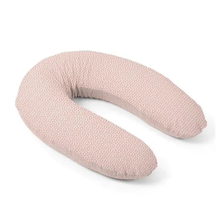 doomoo Coussin de Maternité et Coussin d'Allaitement Buddy, Ultra Confort, Certifié Oeko-Tex, Cloudy Pink-0