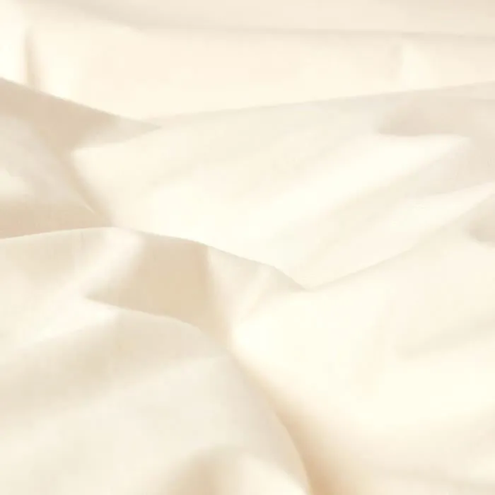 Parure de lit - Homescapes - Crème - 100% coton égyptien - 200 fils - 150 x 200 cm-2