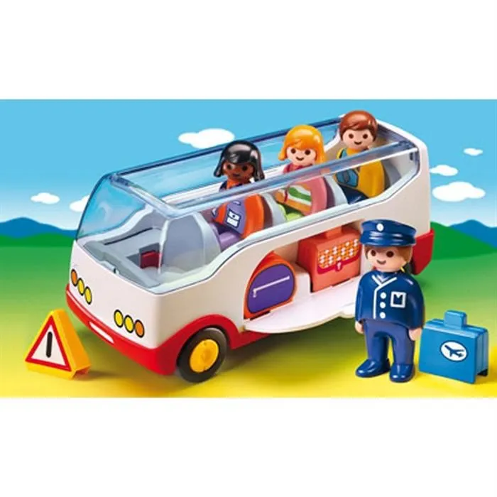 Autocar de voyage - PLAYMOBIL - 6773 - Jaune - Mixte - A partir de 18 mois-1