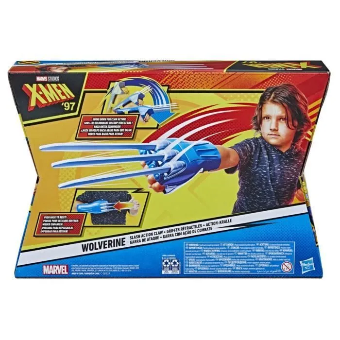 Griffes rétractiles Wolverine, Jouet de déguisement de Super-héros, Jouet pour Filles et garçons, dès 5 Ans, Marvel Studios X-Men 97-5
