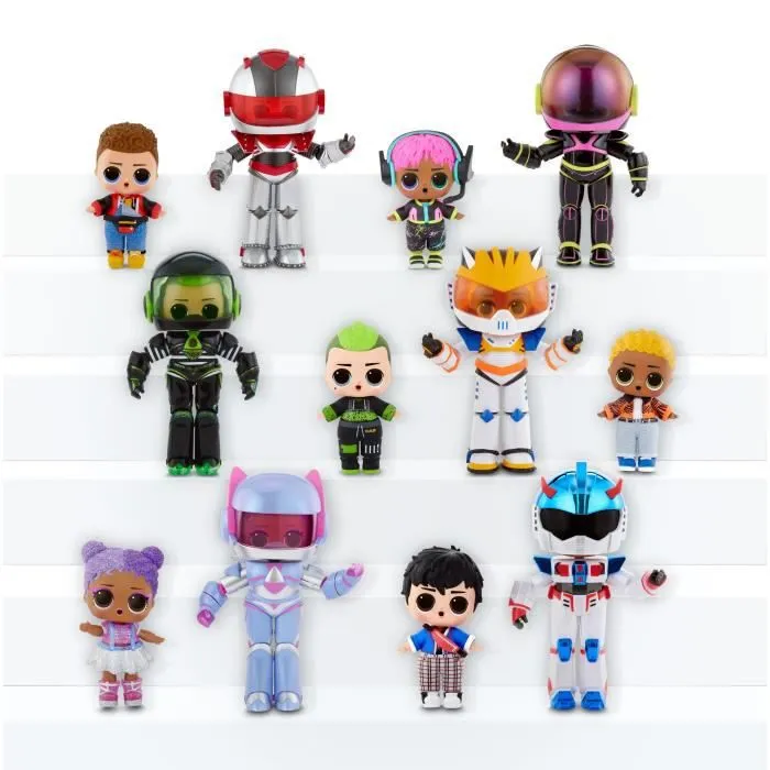 L.O.L. Surprise - Boys Arcade Heroes - Mini Poupée Garçon - 7,5cm - Modèle Aléatoire à Collectionner-0
