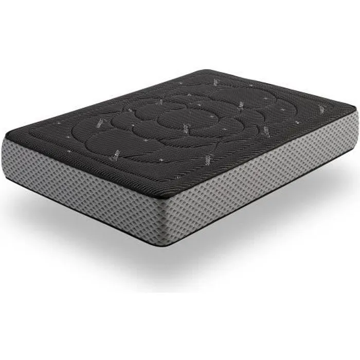 Matelas 120x180 cm en mousse à mémoire de forme Cashmere Night Comfort epaisseur 30 cm Fermeté moyenne à élevée. ECCOX-0