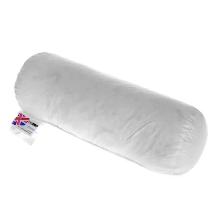 Traversin - Non spécifié - 40 x 15 cm - Garnissage en plumes de canard - Hypoallergénique - Anti acariens-1