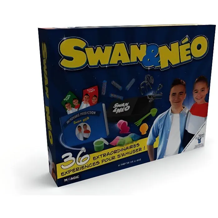 GENERIQUE 3760039979247 - COMMUTATEUR KVM - Jeux scientifiques Megagic Coffret Swan et Neo 36 Extraordinaires Expériences-0