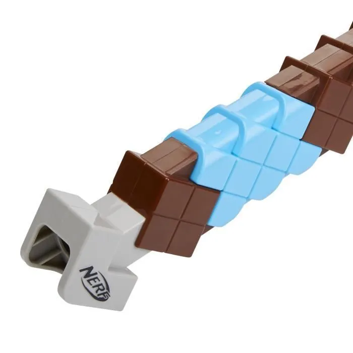 Nerf Minecraft - HASBRO - Marteau lance-fléchettes Stormlander - Capacité 3 fléchettes-4