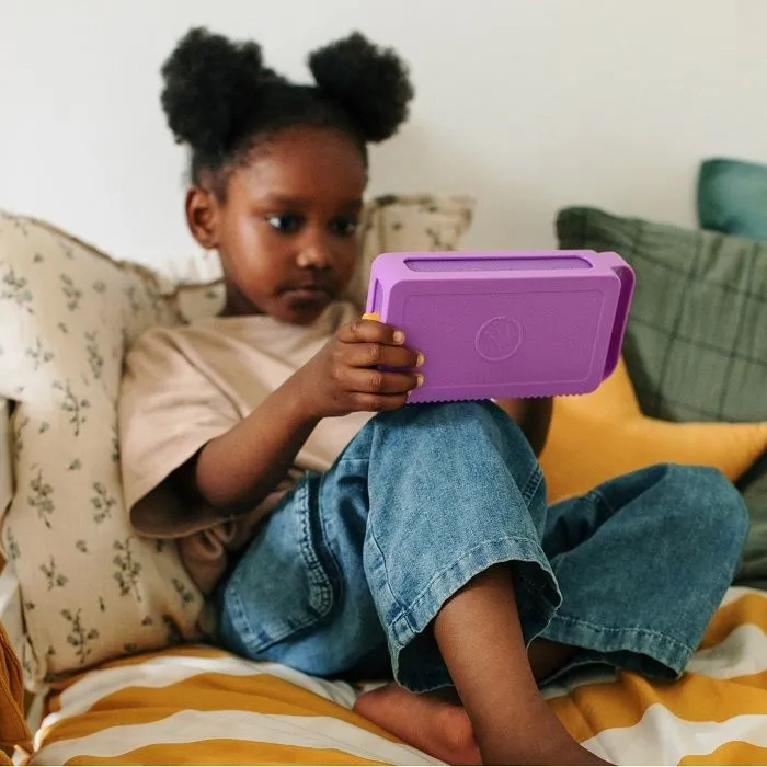 Console éducative - Lunii - Ma Fabrique à Histoires Violette Nouveau Modèle avec Casque Octave et Coque Odile Violette-2