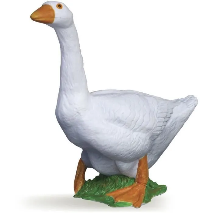 Figurine Oie blanche - PAPO - LA VIE A LA FERME - Intérieur - Mixte - A partir de 3 ans-0