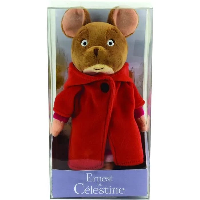 Peluche - JEMINI - Ernest et Celestine - Blanc - 20 cm-2