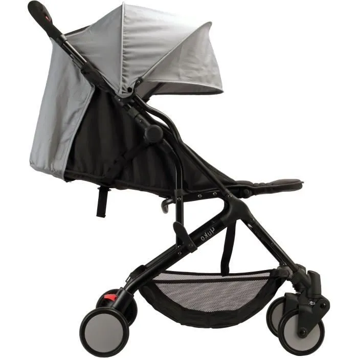 BAMBISOL - Poussette compacte - YUKO - 0 à 36 mois (max 15 kg) - Sangle de portage - 4 roues - Noir-2