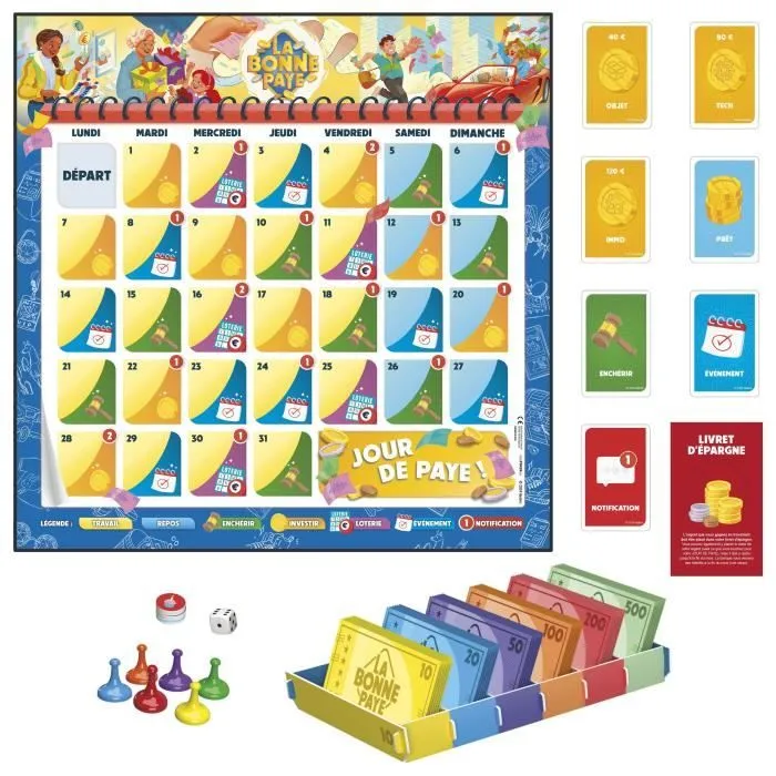 La Bonne Paye, nouvelle génération, Jeu de société en Famille, à partir de 8 Ans, 2 à 6 Joueurs-2