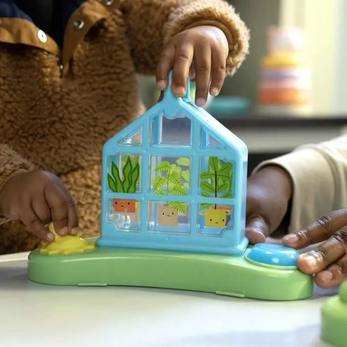 INGENUITY Aide jeux à rebonds bébé 6-en-1 évolutif : se tranforme en Tapis d'éveil, Tipi enfant, table d'activités, jouets amovibles-5