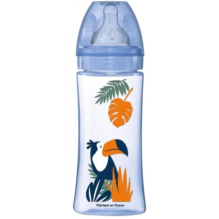 Biberon Dodie Initiation+ Anti-Coliques 3 Vitesses Bleu Pompier 330ml-0
