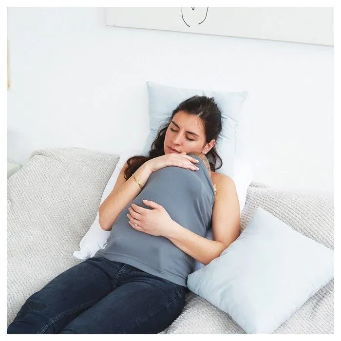 CANDIDE - Bandeau Peau à Peau Tube Gris, Tissus Doux, Apaise Bébé, Renforce Lien Parent Bébé, Favorise La Lactation, 0-3 mois (S/M)-2